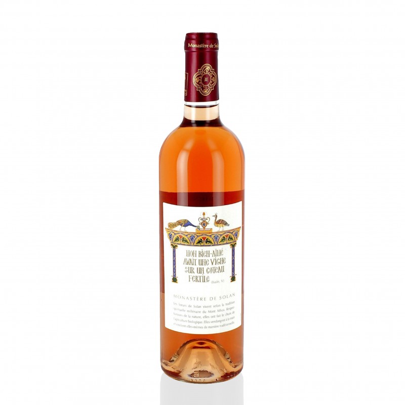 Vin rosé bio - Mon bien aimé... - Monastère de Solan