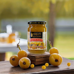 confiture allégée de mirabelle production Abbaye de Sept-Fons