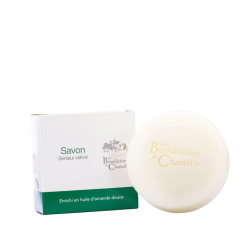 Savon 150g senteur vétiver enrichi huile d'amande douce