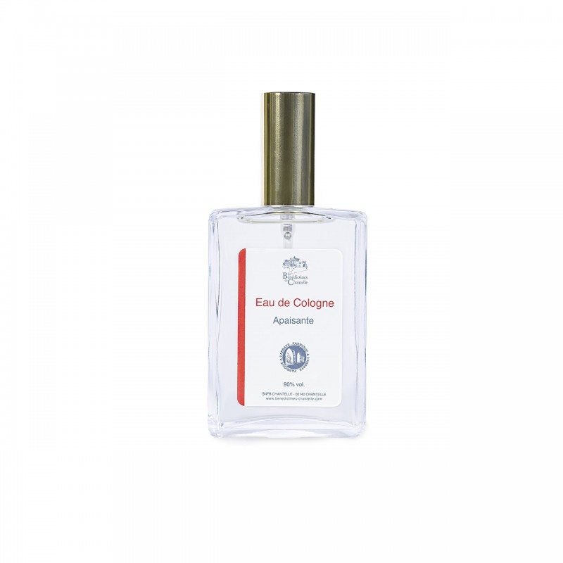 Eau de Cologne Apaisante fabriquée à l'abbaye