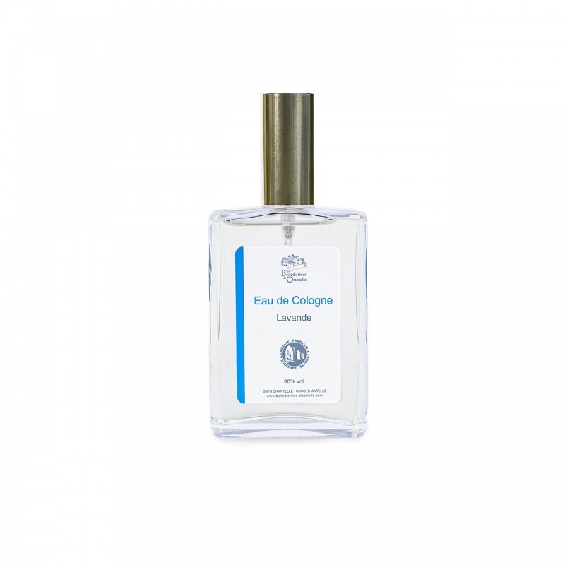 Eau de Cologne Lavande fabriquée à l'abbaye