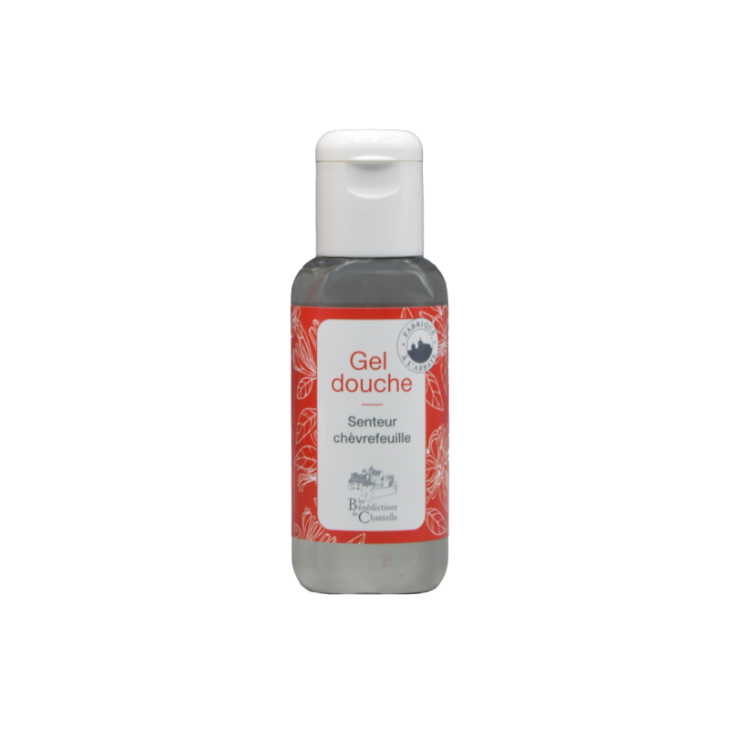 Gel douche senteur chèvrefeuille élégance fabriqué à l'abbaye