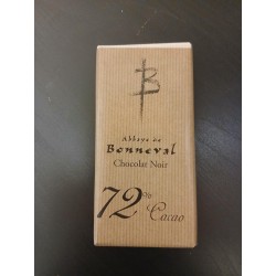 Chocolat noir 72% cacao - Abbaye de Bonneval