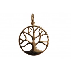 Médaille plaqué Or Abre de Vie 