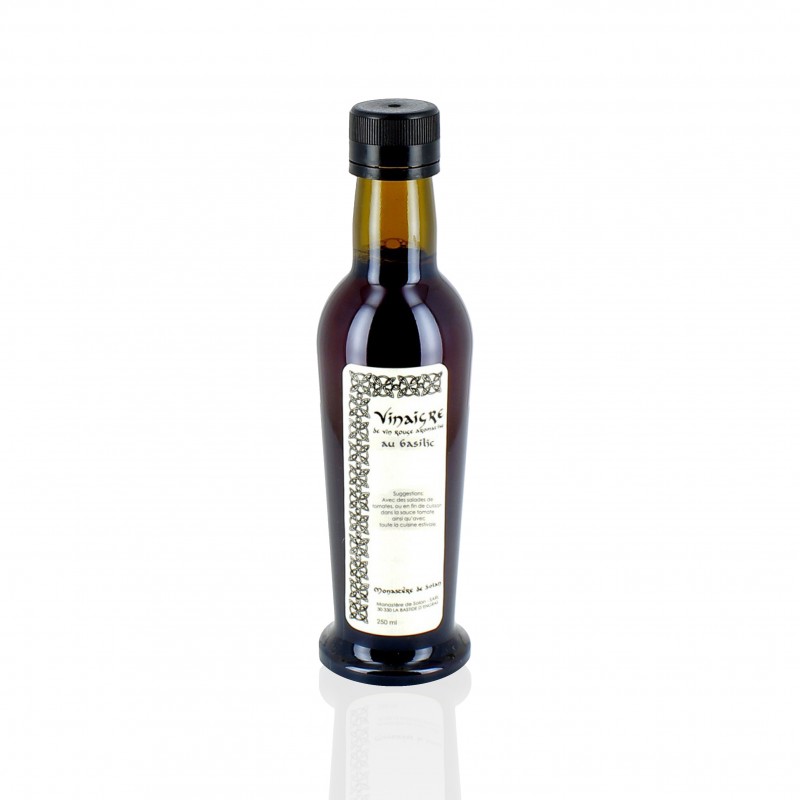 Vinaigre de vin au basilic